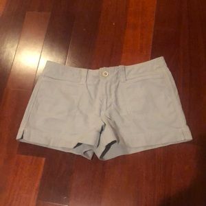 Super cute women’s shorts - light blue/ gray sz 11